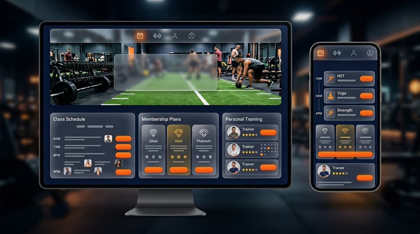 Web para Gimnasios - Gimnasios