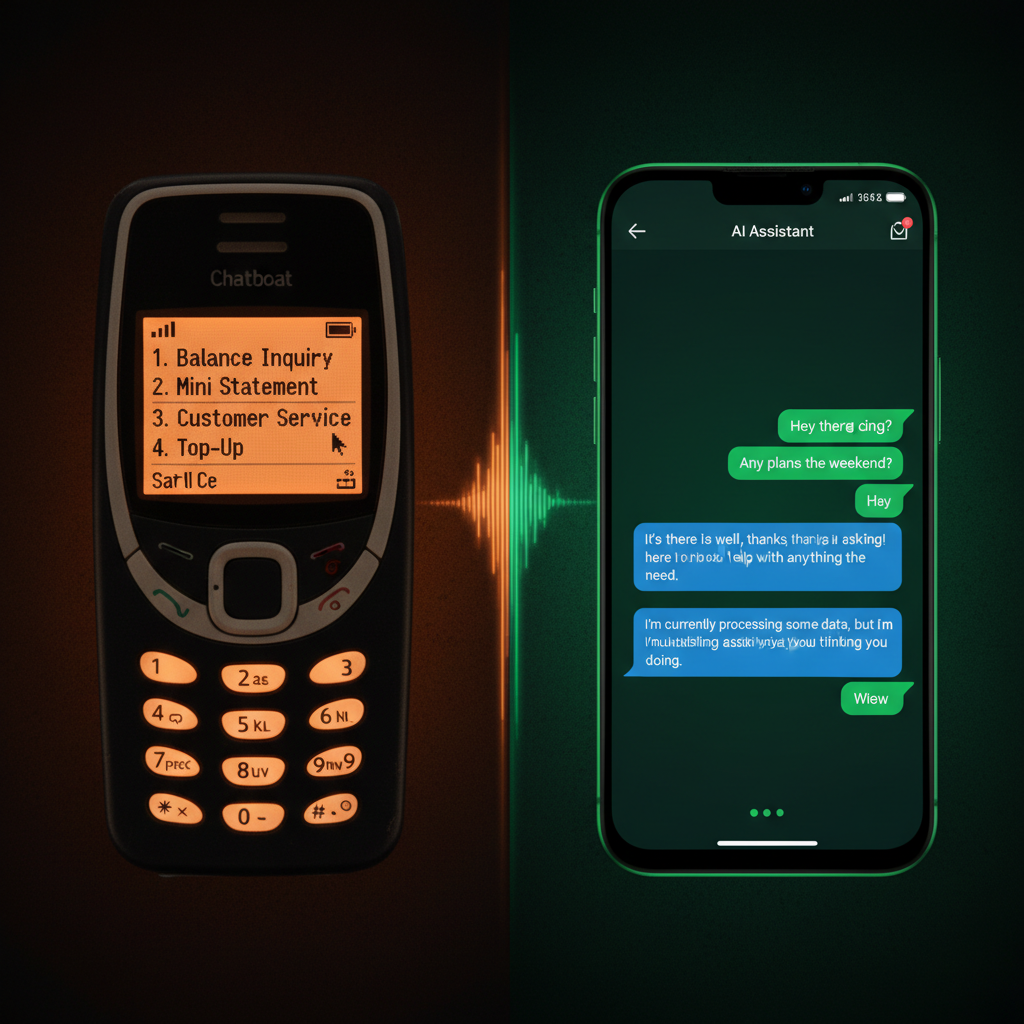 Comparativa entre auto-respuesta simple y chatbot inteligente de WhatsApp con IA