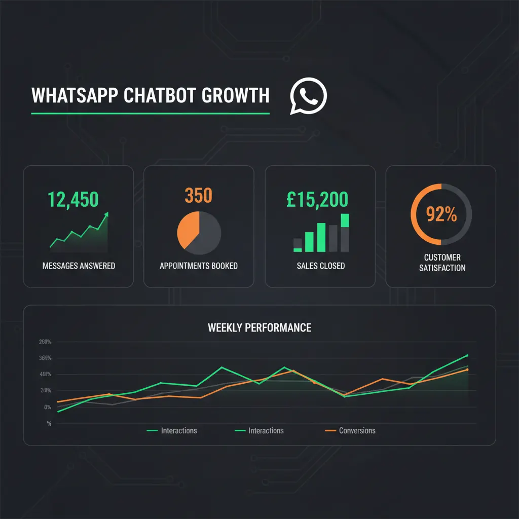 Retorno de inversión de un chatbot de WhatsApp para negocios hispanos