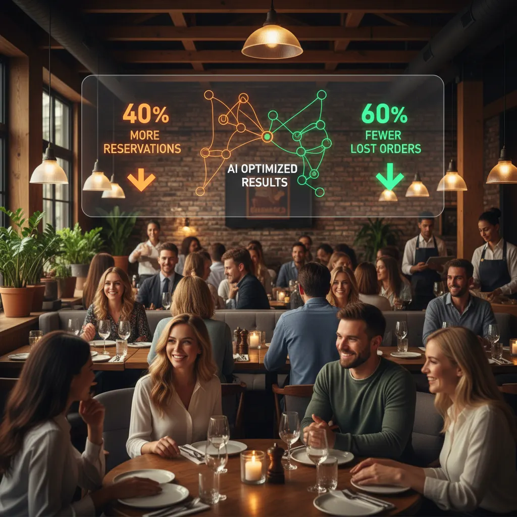 Métricas y resultados reales de restaurantes hispanos en Orlando usando agentes de IA