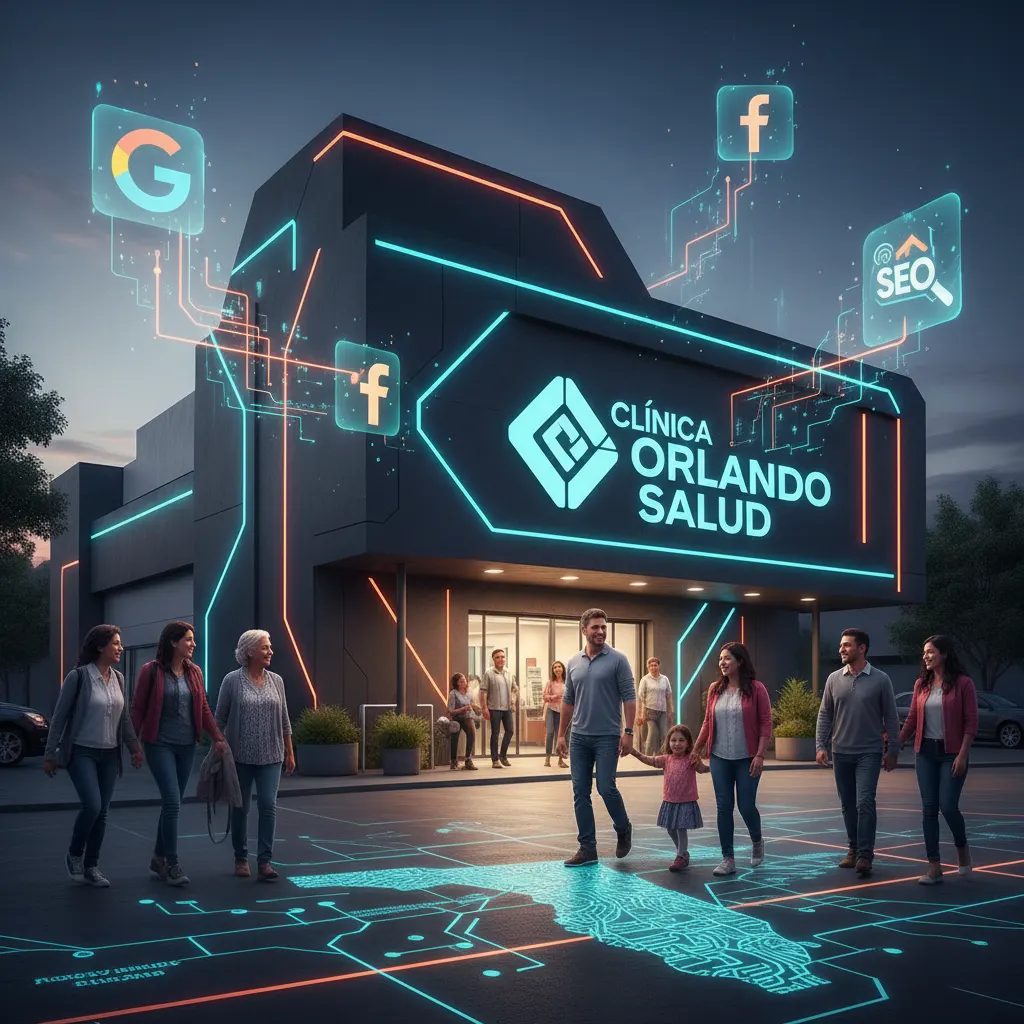Digital marketing landscape for Hispanic clinics in Orlando showing opportunities and competition