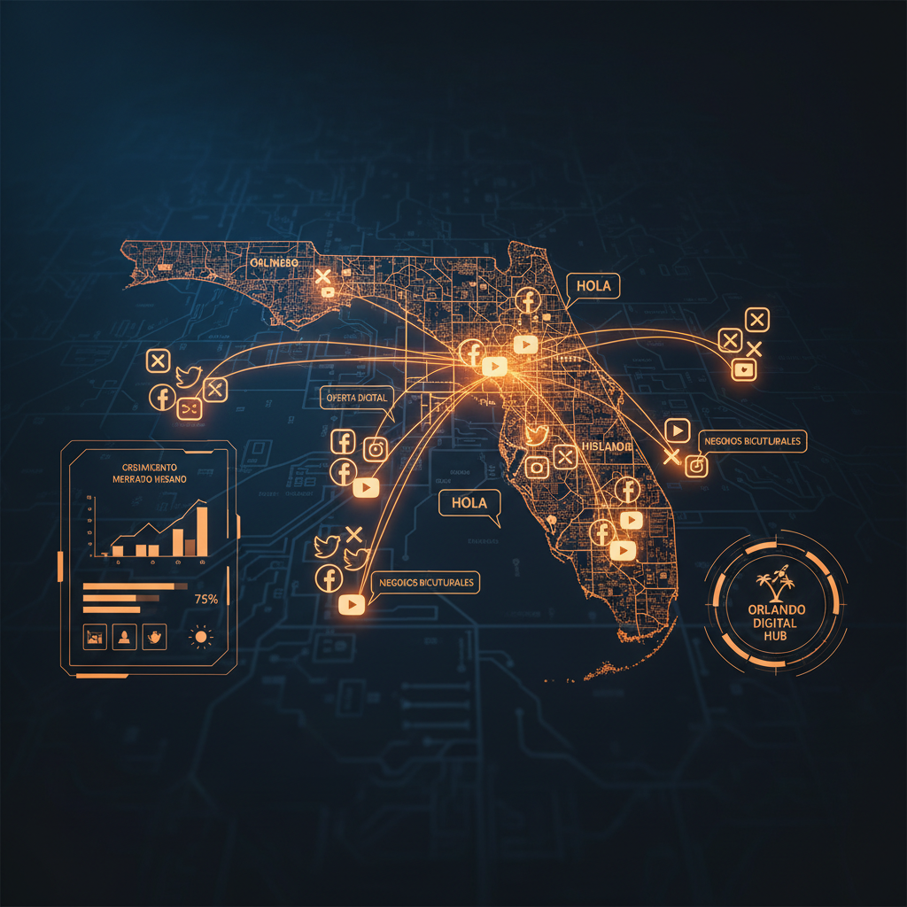 Estadisticas del mercado hispano en Orlando: oportunidad enorme para marketing digital