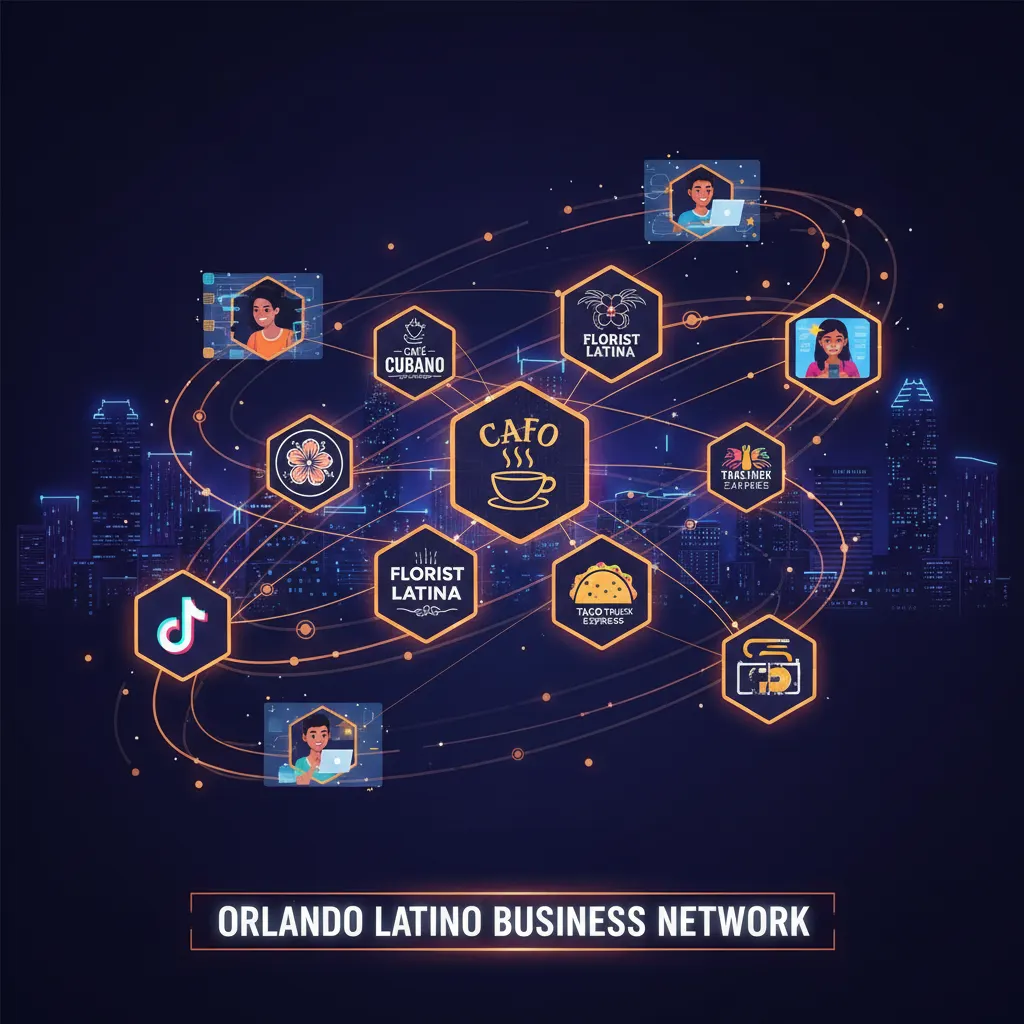 Panorama de uso de redes sociales entre hispanos en Orlando mostrando Instagram Facebook TikTok y WhatsApp